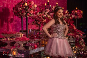 eduarda nicole fotos 15 anos atelier ivana beaumond vestido de debutante rosa pink preto  (7)